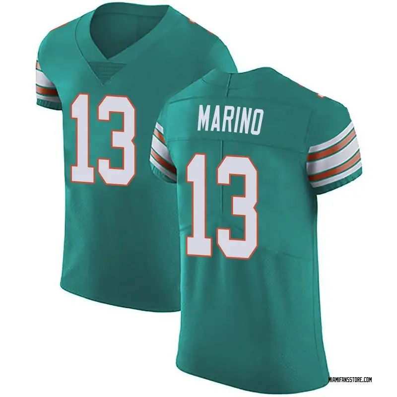 Miami Dolphins Dan Marino Orange Color Rush Limited Jersey