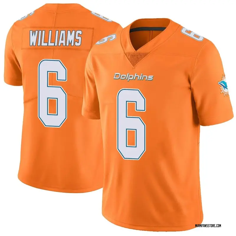 Erik Ezukanma Miami Dolphins Men's Legend Orange Color Rush T-Shirt