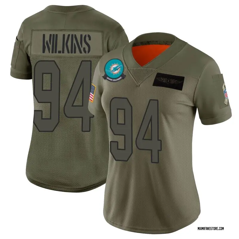 Men's Nike Mike Gesicki Olive Miami Dolphins 2022 Salute To Service Limited  Jersey