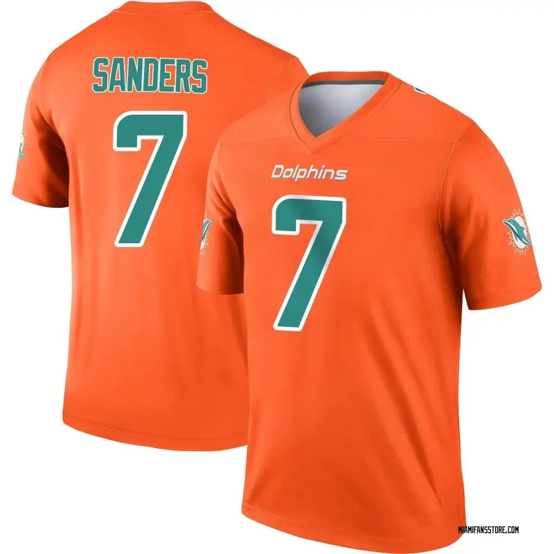 Miami Dolphins Christian Wilkins Orange Inverted Legend Jersey